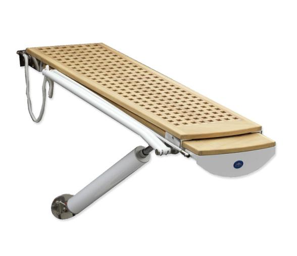 Pasarela Electrica Suelo Madera Rejilla Antideslizante 12 V