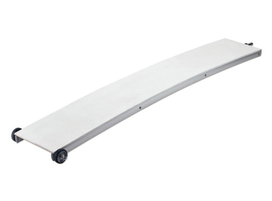 Pasarela Fija Aluminio con Suelo Madera Antideslizante Ultra Light