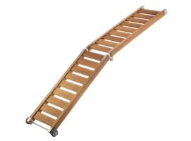 Pasarela Plegable Super Ligera de Madera Iroko