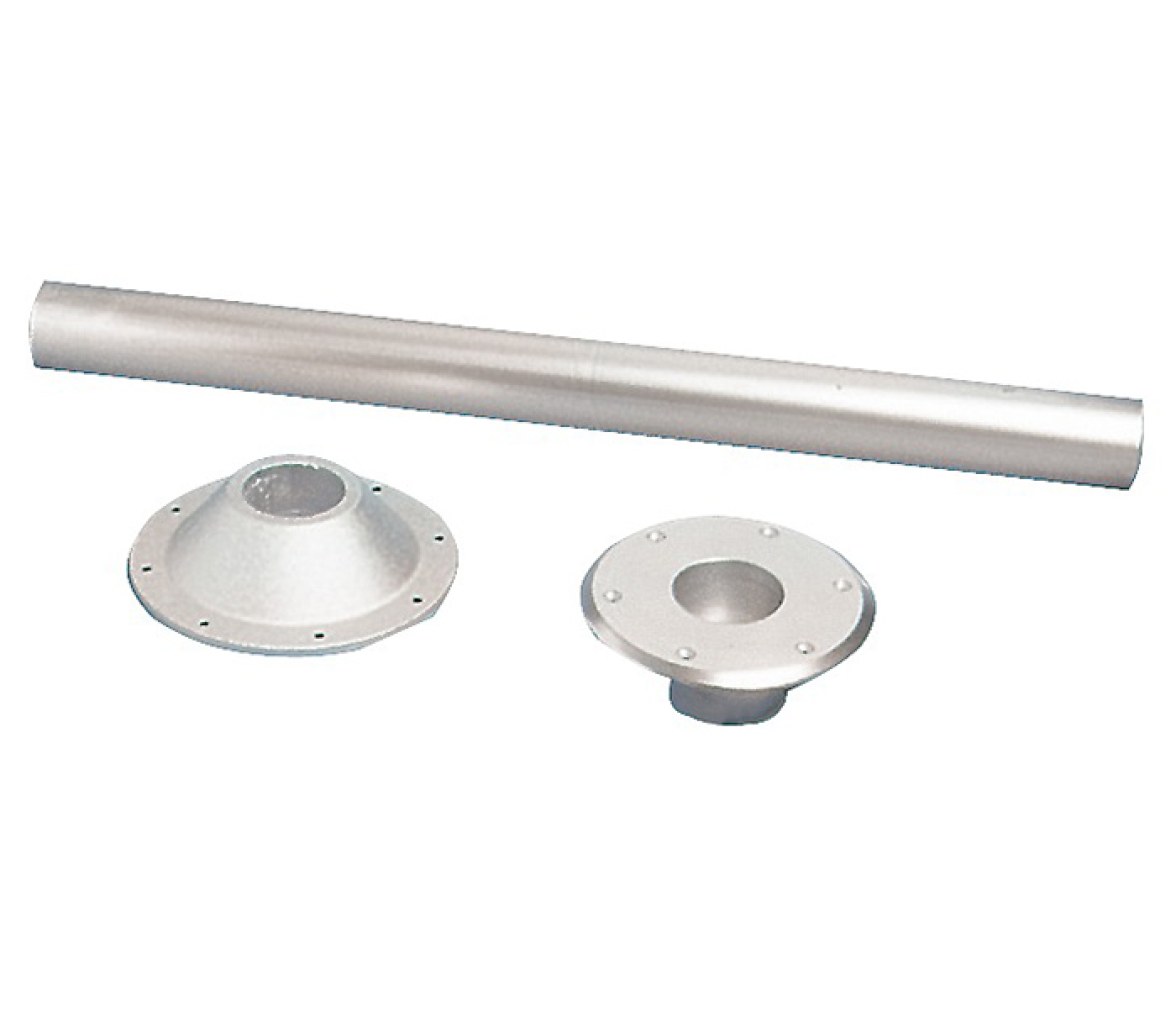 Pedestal de Mesa de Aluminio Anodizado Heavy Duty