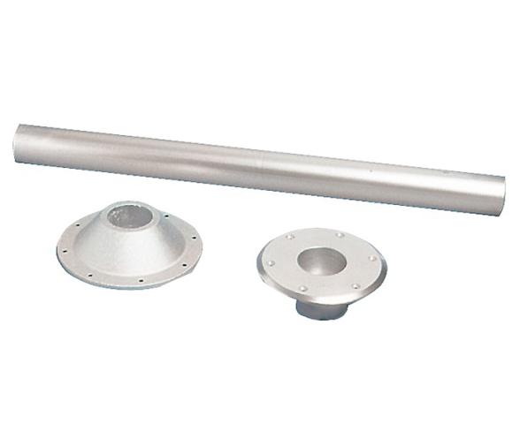 Pedestal de Mesa de Aluminio Anodizado Heavy Duty