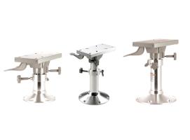 Pedestal Manual Ajustable con Base Deslizante
