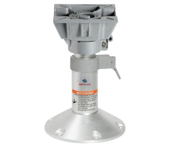 Pedestal Pie Aluminio Anodizado telescopico para Asiento