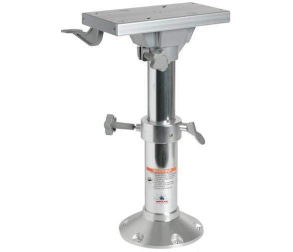 Pedestal Pie Aluminio pulido deslizante para Asiento