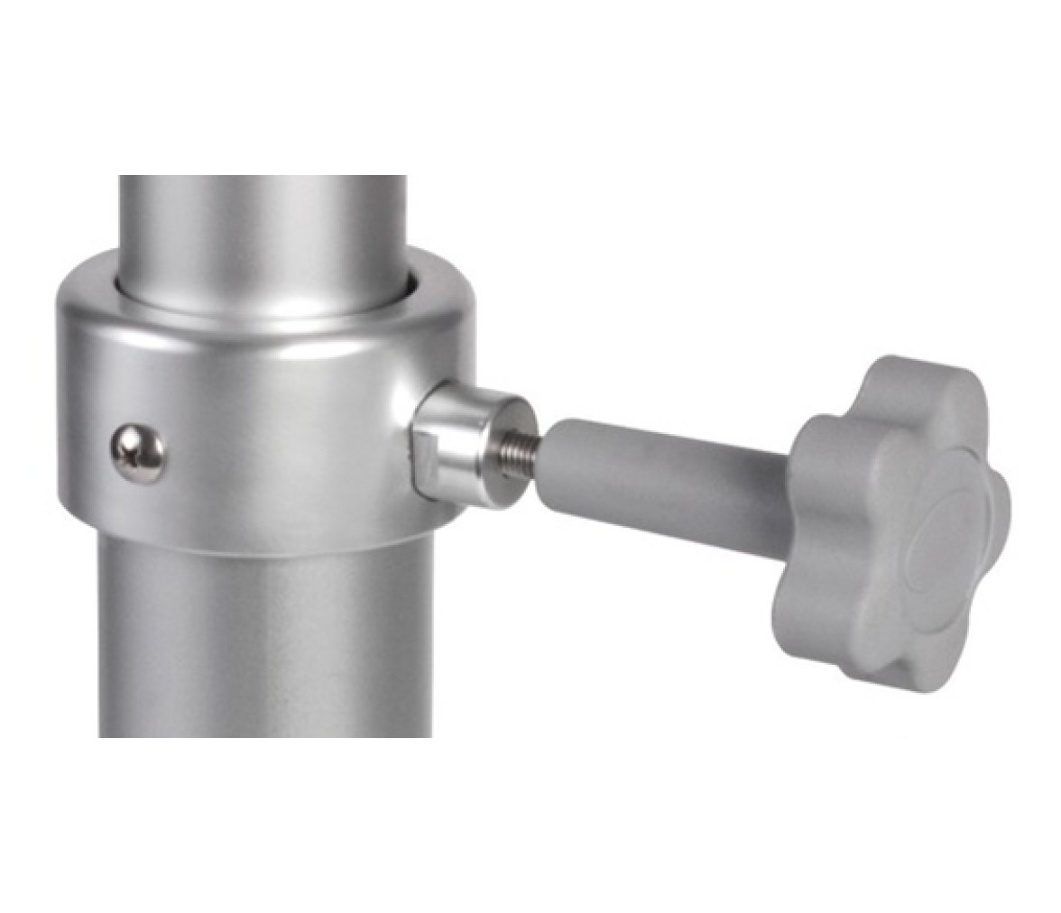 Pedestal Aluminio Tri-telescopico para Mesa