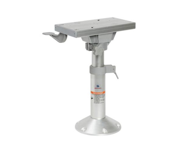 Pedestal Pie Asiento de Aluminio Anodizado