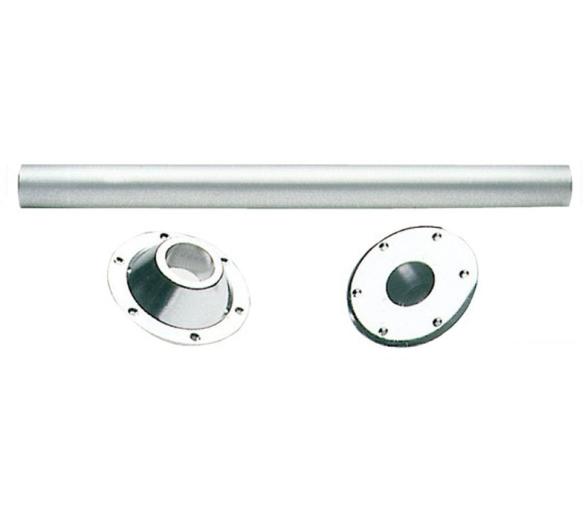 Pedestal de Mesa Aluminio Anodizado 70 cm