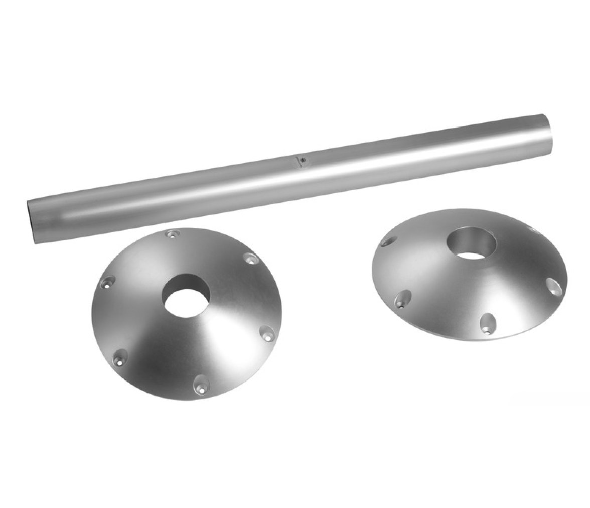 Pedestal de Mesa aluminio base 240 mm