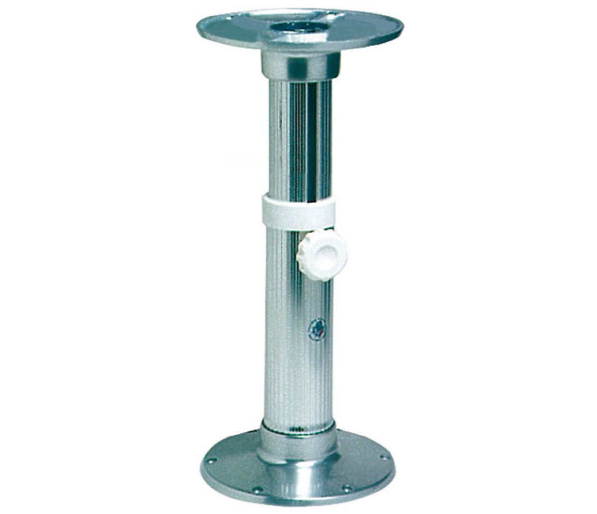 Pedestal Pie de Mesa en Aluminio Anodizado