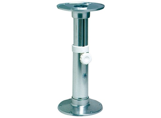 Pedestal Pie de Mesa en Aluminio Anodizado