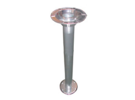 Pedestal Pie de Mesa Extraible Aluminio Anodizado