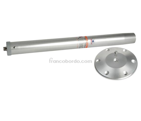 Pedestal de Mesa Fijo Aluminio 685 mm