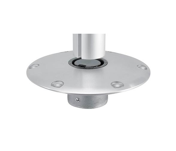 Pedestal Pie Empotrable de Quita y Pon Modelo E Plastimo