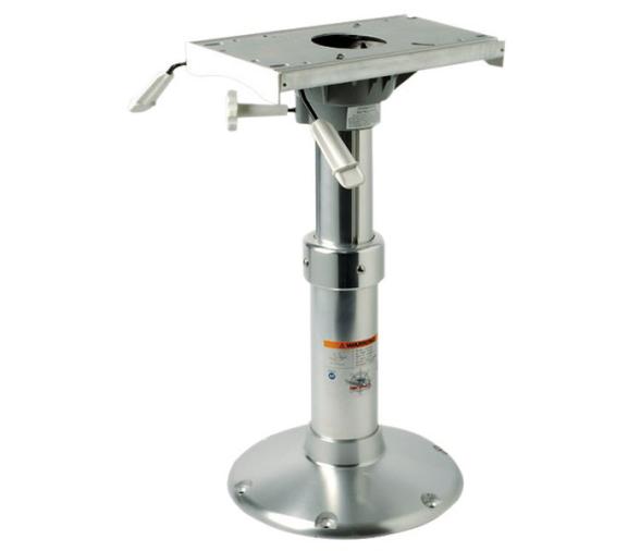 Pedestal Pie Telescopico a Gas Aluminio Anodizado