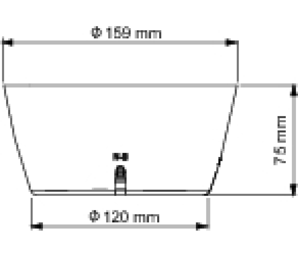 Pedestal Compas Offshore 115 Empotrable Plastimo