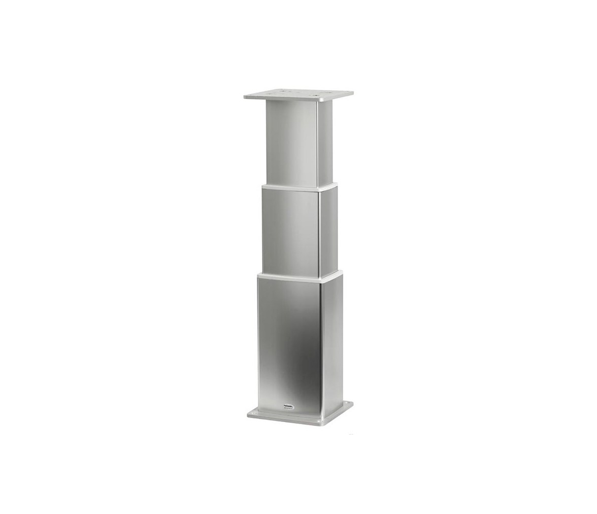 Square-Alu Electrical Table Pedestal