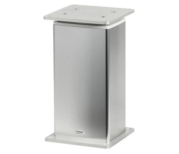 Pedestal Electrico para Mesa Cuadrado Aluminio