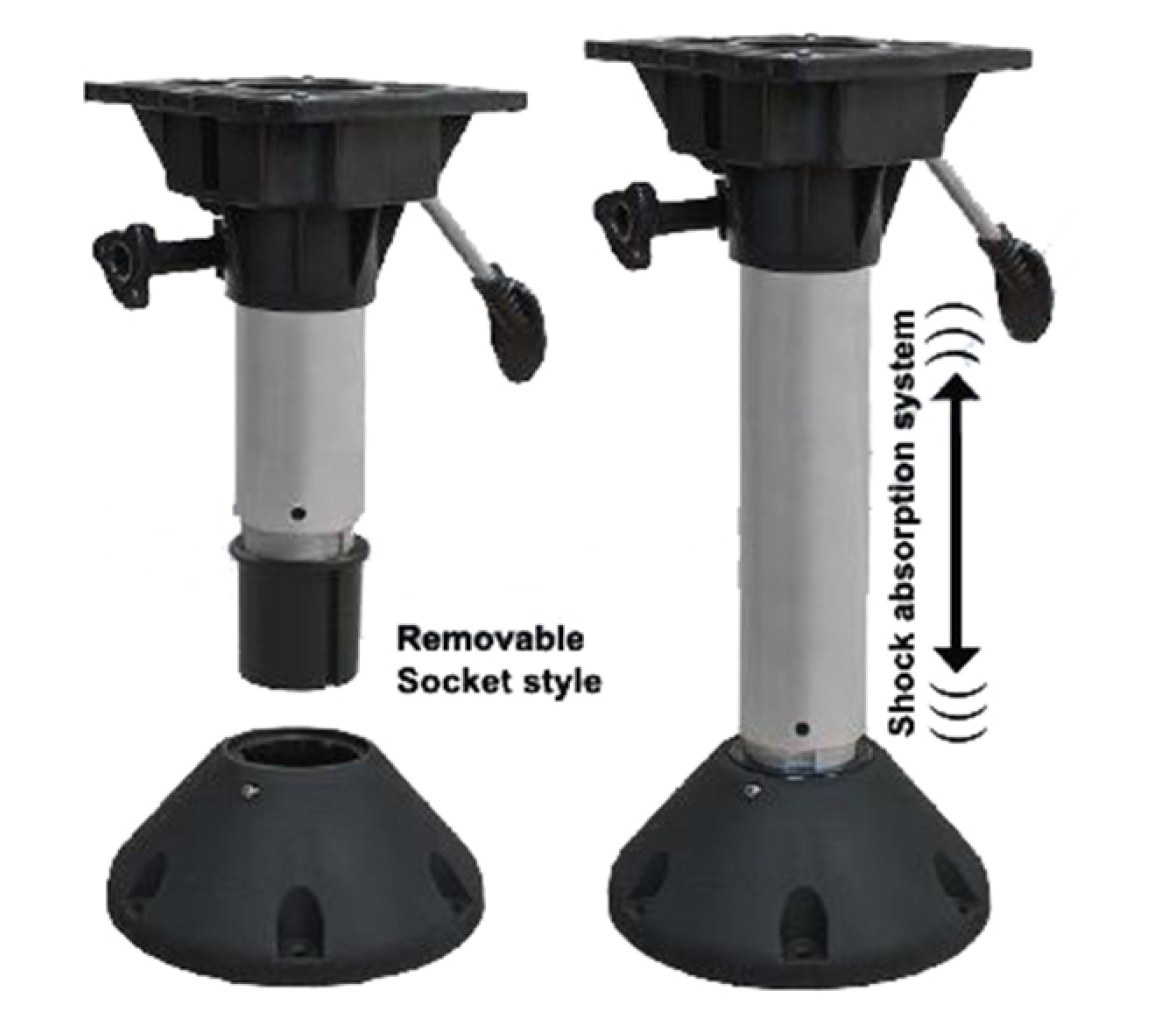 Pedestal Supercifie Gas Waverider Absorción Golpes