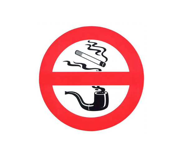 Pegatina Prohibido Fumar Trem