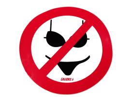 PVC Sticker No Swimsuits