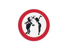 Pegatina PVC Prohibido Molestar al Capitan