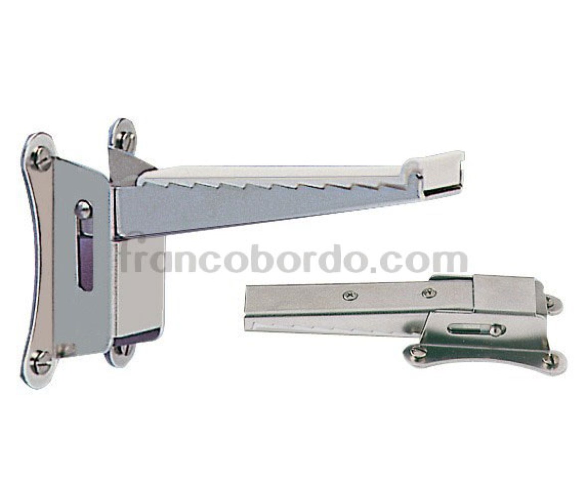 Peldaño Plegable Mastil Inox Proteccion Antiderrapante