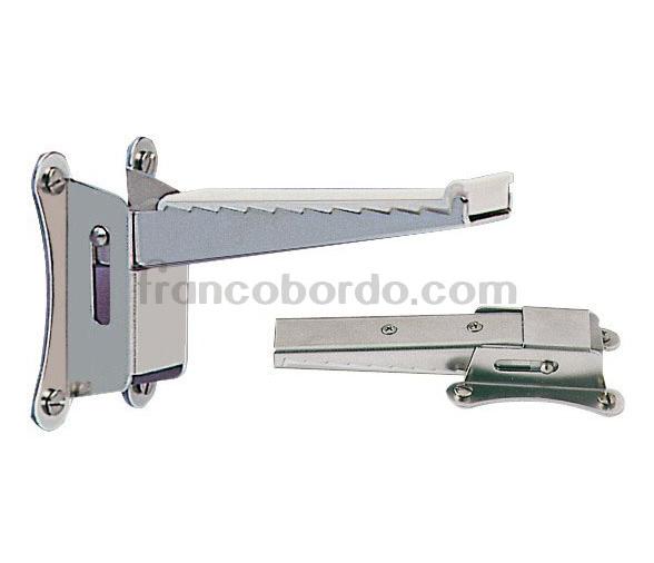 Peldaño Plegable Mastil Inox Proteccion Antiderrapante
