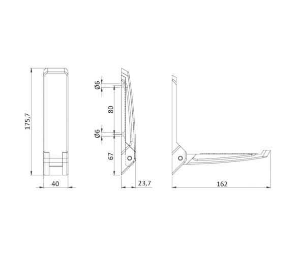 Peldaño Plegable Specter