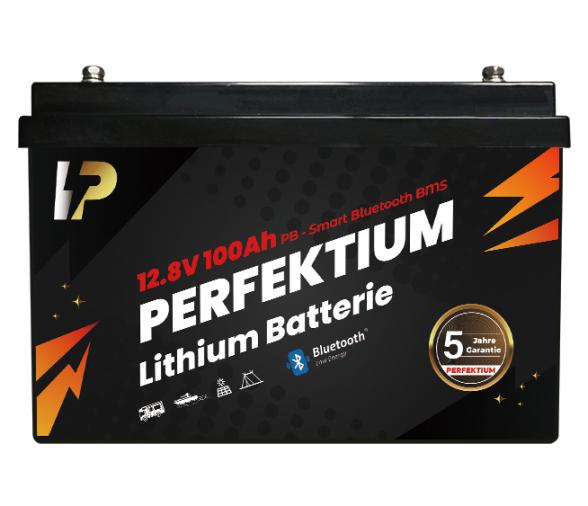 Perfektium PB Batería de Litio LiFePO4 12.8V 100Ah Bluetooth