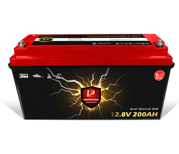 Perfektium PF Lithium Batterie LiFePO4 12.8V 200Ah  Bluetooth