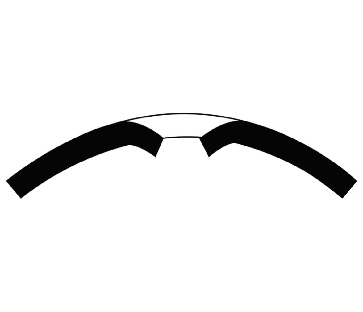 Perfil Perforado de Cinton Curvado en Acero Inoxidable