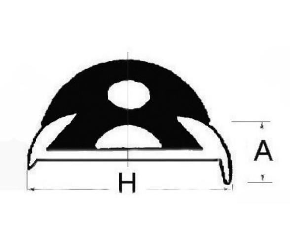 Perfil de Aluminio para Cinton 38mm