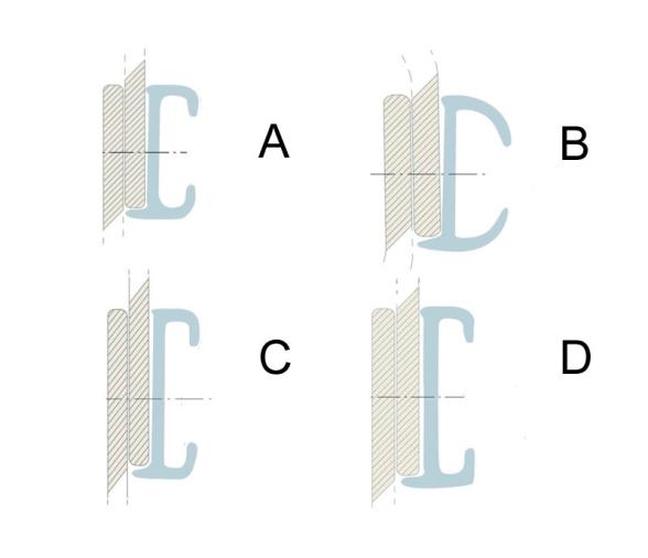 Perfil de PVC para Encajar Cinton Plastico Flexible