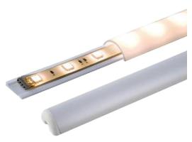 Perfil Plastico Blanco para Incorporar Tiras de LED