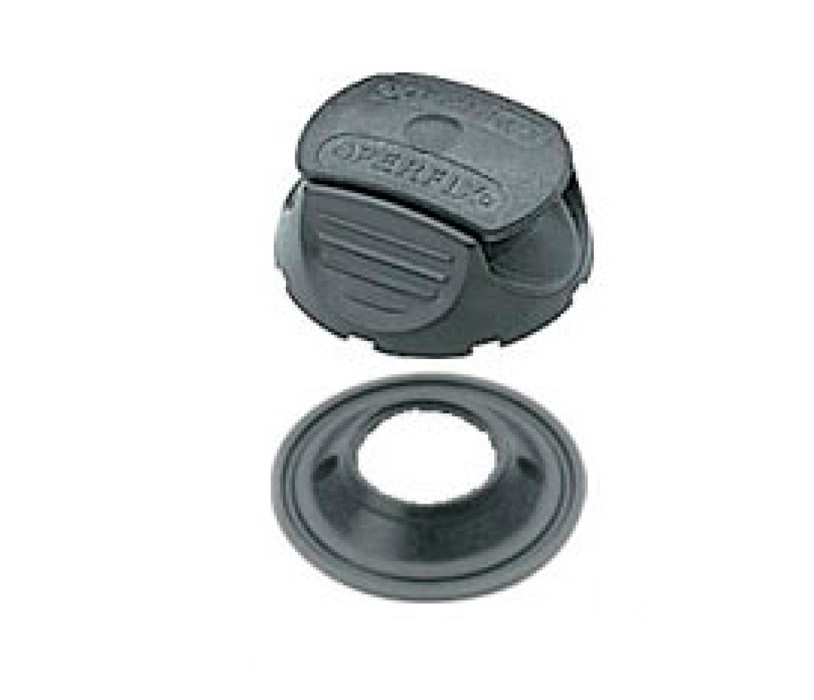 Perfix Broche Macho de Plastico Azul - Pack 4