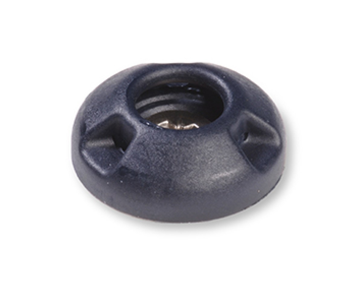 Perfix Broche Hembra de Plastico Azul - Pack 10