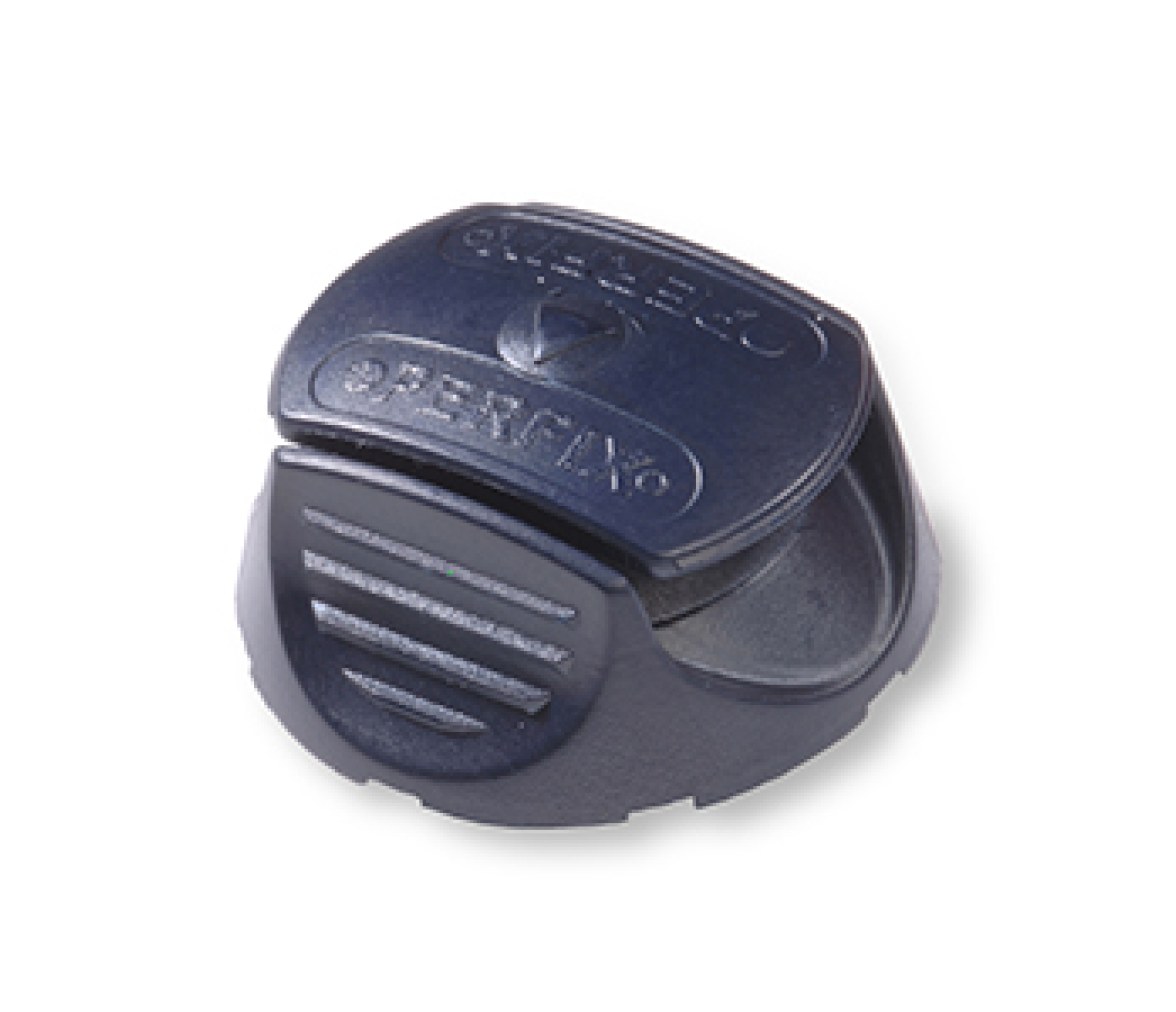 Perfix Broche Macho de Plastico Azul - Pack 10