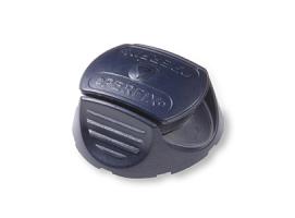 plastic brooch with cap Blue