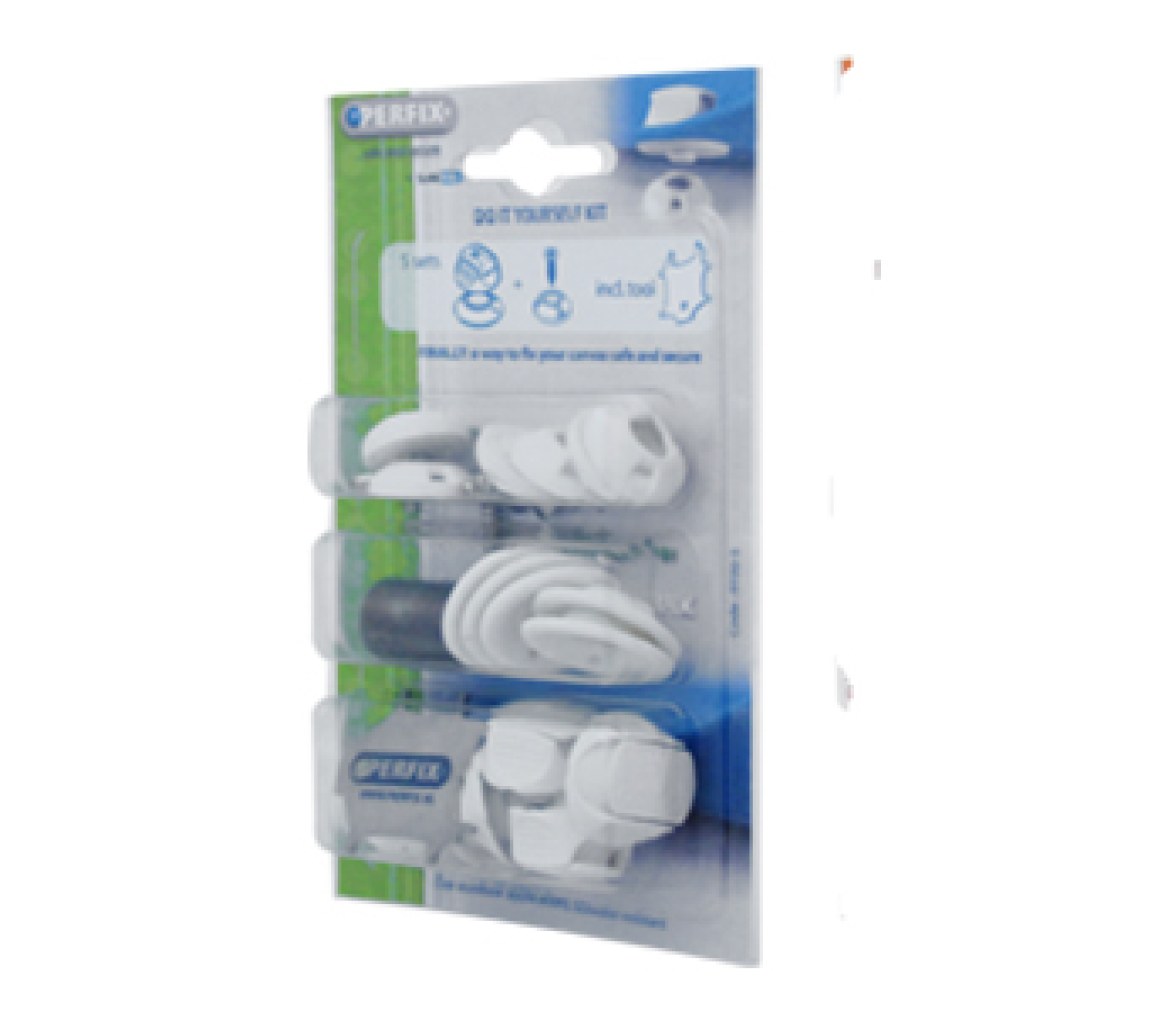 Perfix Kit 5 Broches Completos Blancos