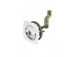 Perko Cierre Tirador con Cerradura Blanco