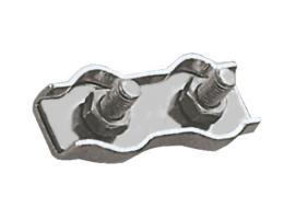 Perrillo Sujetacables Abrazadera Doble