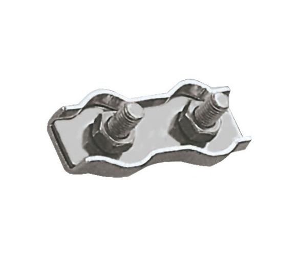 Perrillo Sujetacables Abrazadera Doble