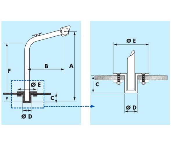Pescantes Giratorios 100-160 Kg