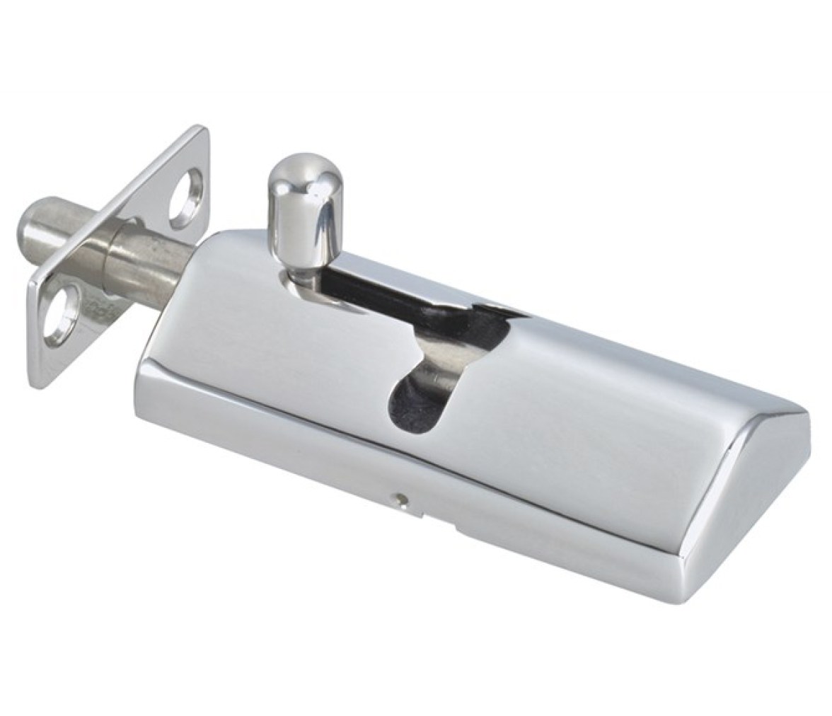 Pestillo deslizante con tapa 67mm, para montaje interior AIS 316