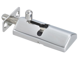 Slide latch with cover, spring loaded 67mm