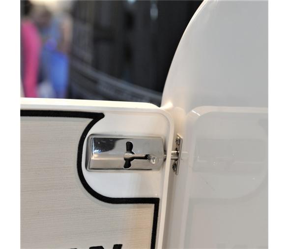 Pestillo deslizante con tapa 67mm, para montaje interior AIS 316