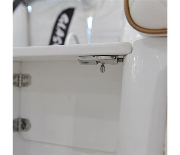 Pestillo deslizante con tapa 67mm, para montaje interior AIS 316