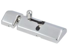 Pestillo deslizante con tapa 67mm, para montaje superficie AIS 316