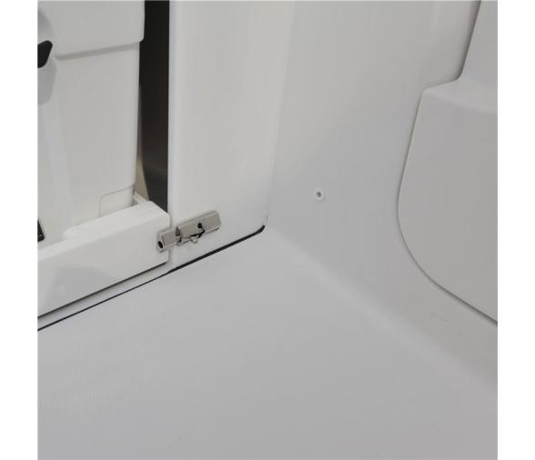 Pestillo deslizante con tapa 67mm, para montaje superficie AIS 316