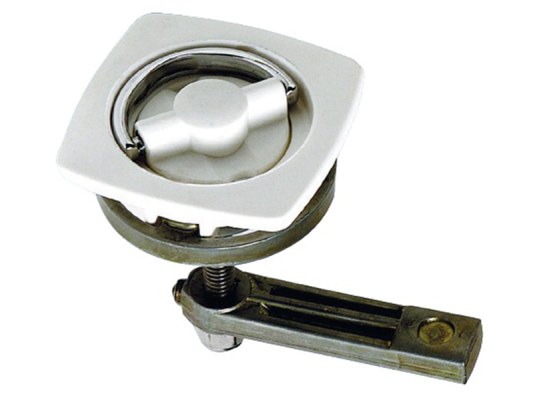 Twistlock lift and turn